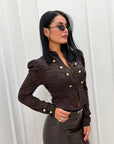 Blusa Malica Brown