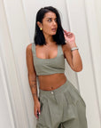 Coordinato Selena verde