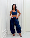 Coordinato Begona blu