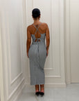 Dress Aleena bianco e nero