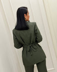 Tailleur Sascha verde