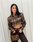 Camicia crop Alona