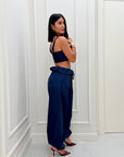 Coordinato Begona blu