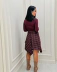Gonna Amira bordeaux
