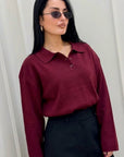 Polo Lux bordoeux