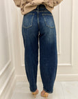 Denim Ele mom fit