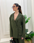 Tailleur marrone Lola