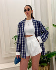 Blazer a quadri Clarissa LUMINA