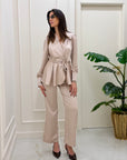 Tailleur Farah burro