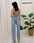 Tuta in denim Halima