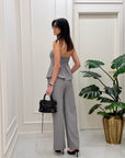 Coordinato Ayana grigio