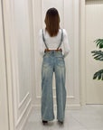 Salopette in denim Memoire
