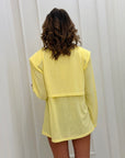 Maxi shirt Logan giallo