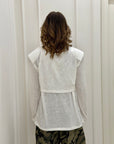 Maxi shirt Logan bianco