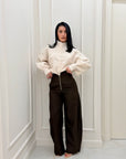 Pantalone Blasa marrone
