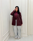 Giacca Just bordeaux