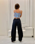 Pantalone Frieda blu