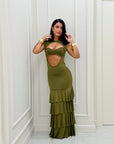 Vestito Atena Verde