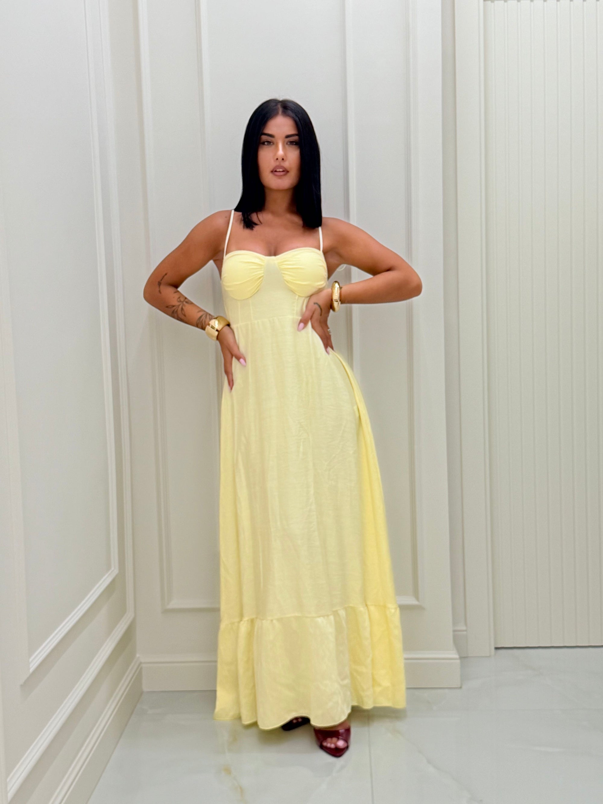 Dress Fresh Giallo