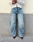 Jeans ballon Brais