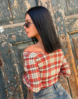 Maglia fantasia tartan Dreem