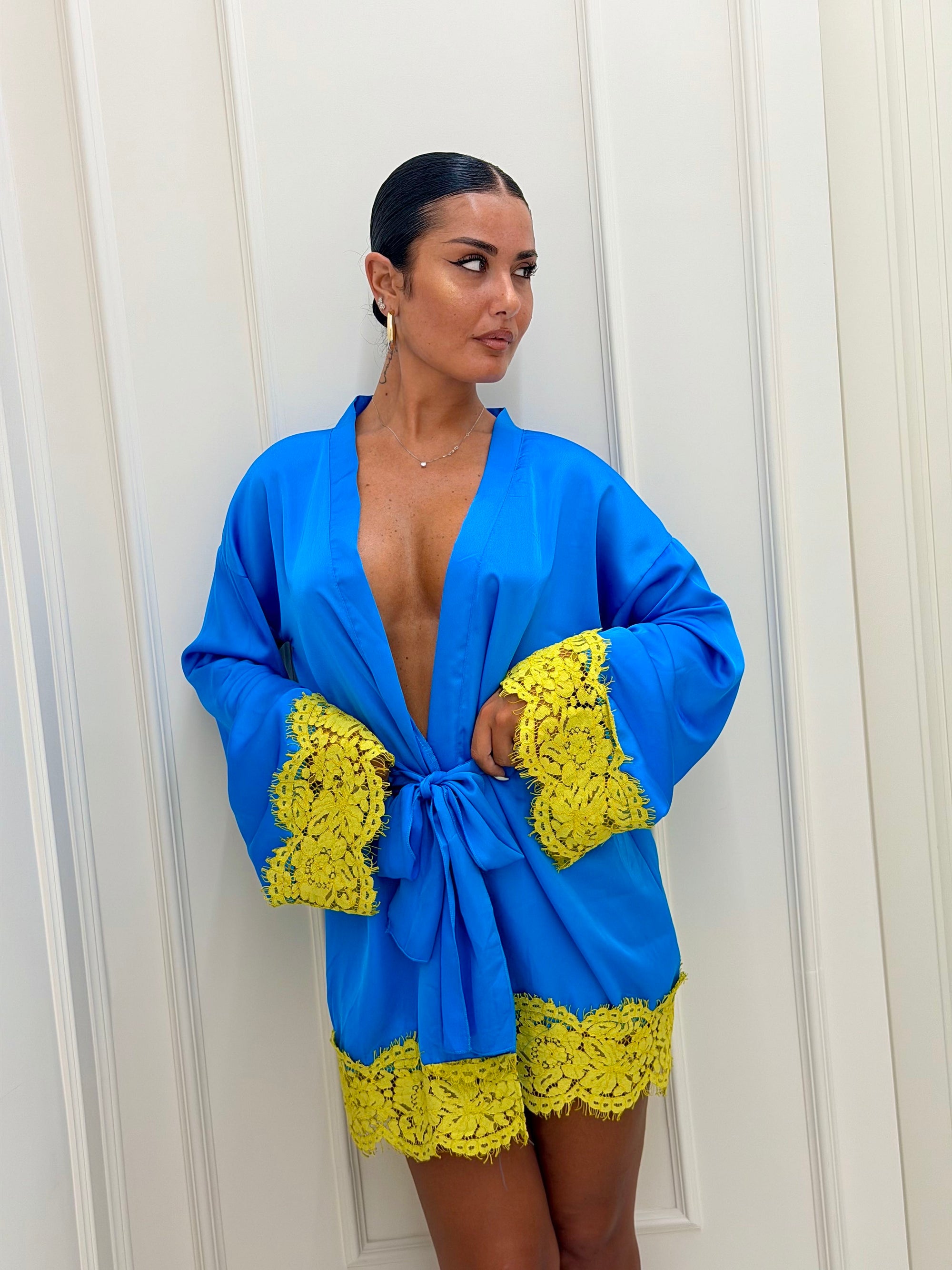 Kimono Gemmey Turchese