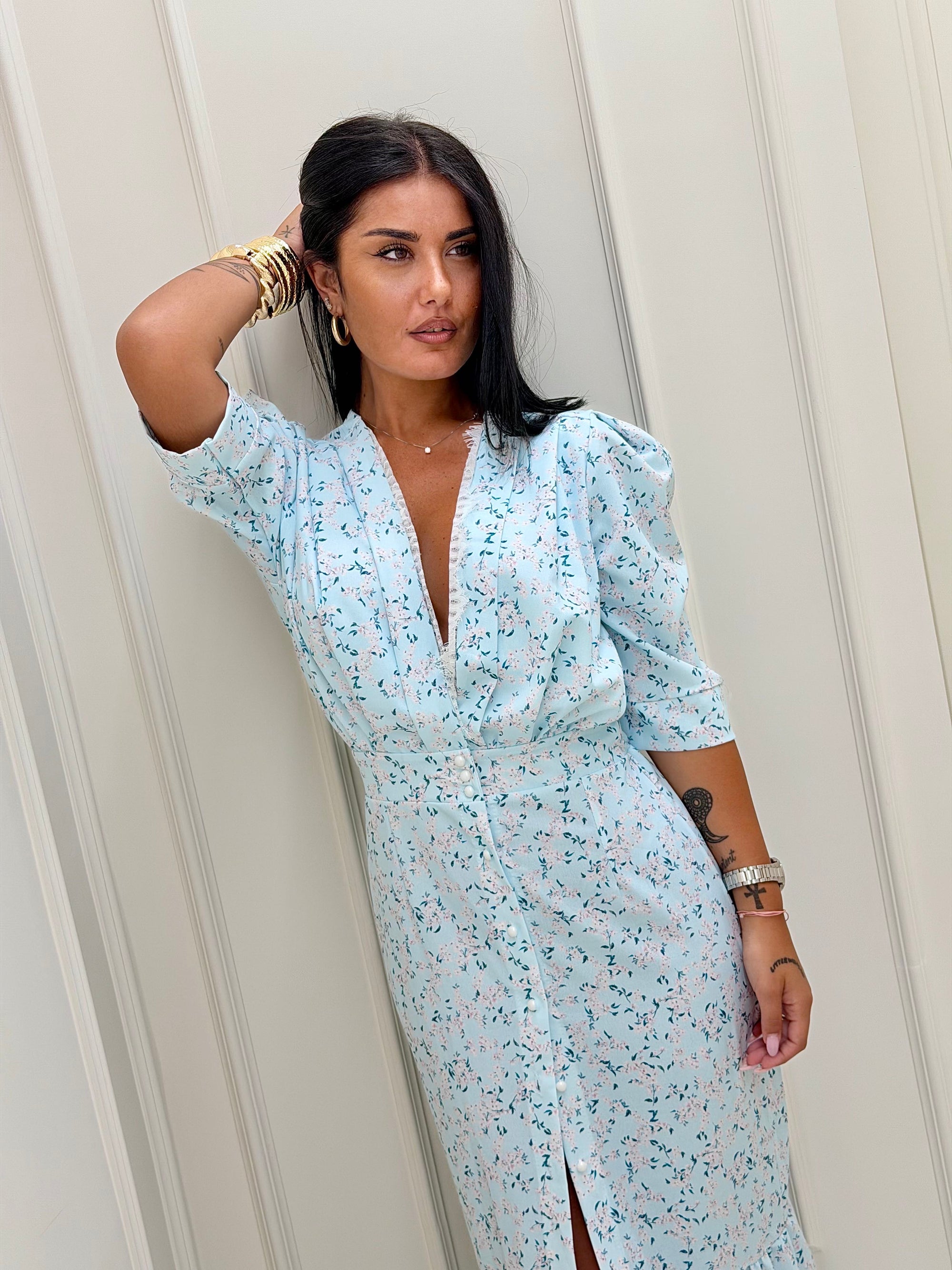 Dress Julia  Azzurro