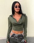 Blusa Teti verde