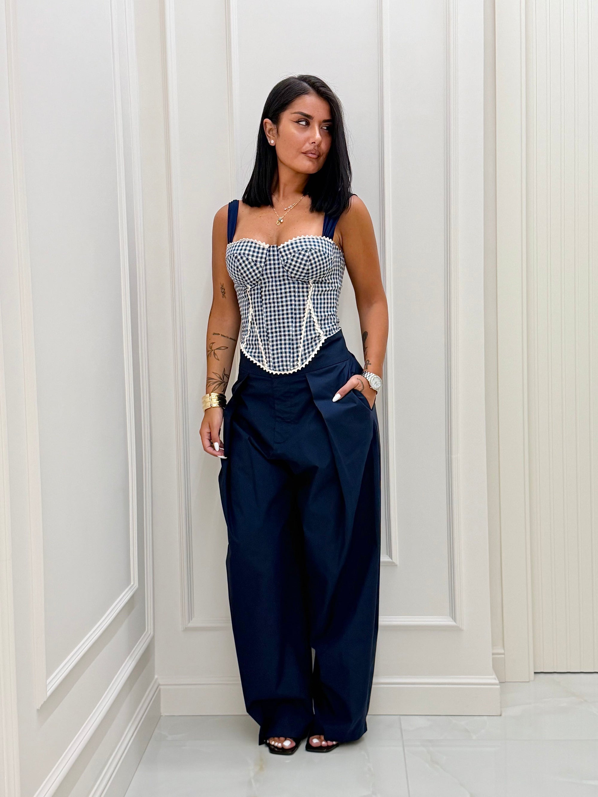 Pantalone Agar Blu