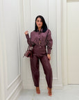 Pantalone in ecopelle Hubaba