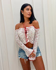 Blusa Ladina Ciliegie