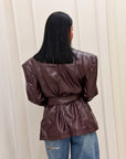 Giacca Bertha bordeaux