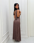Dress Kalila Pois Marrone