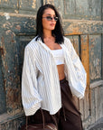 Camicia a righe