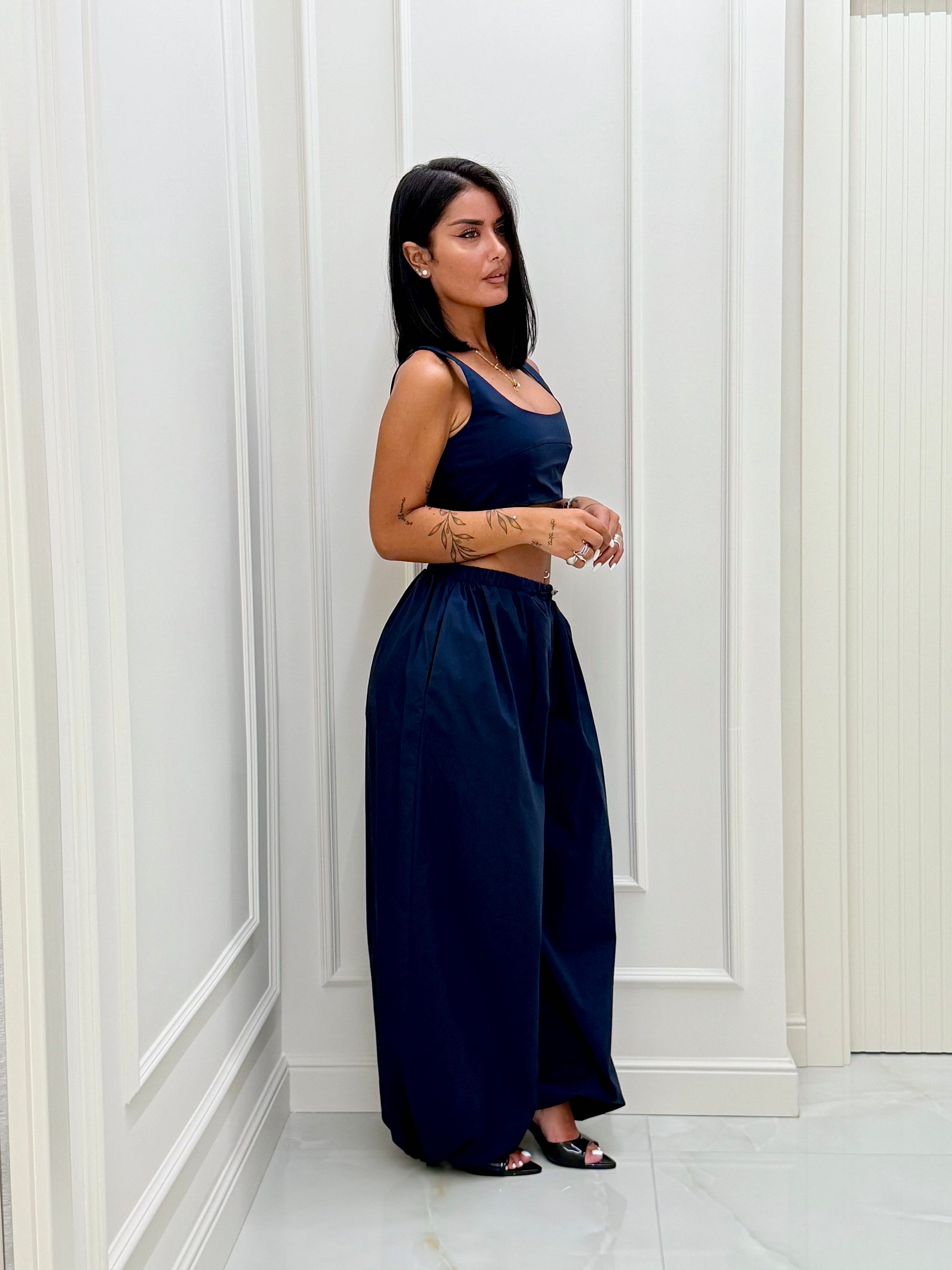 Coordinato Ceyda blu