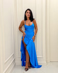 Dress Claribel turchese
