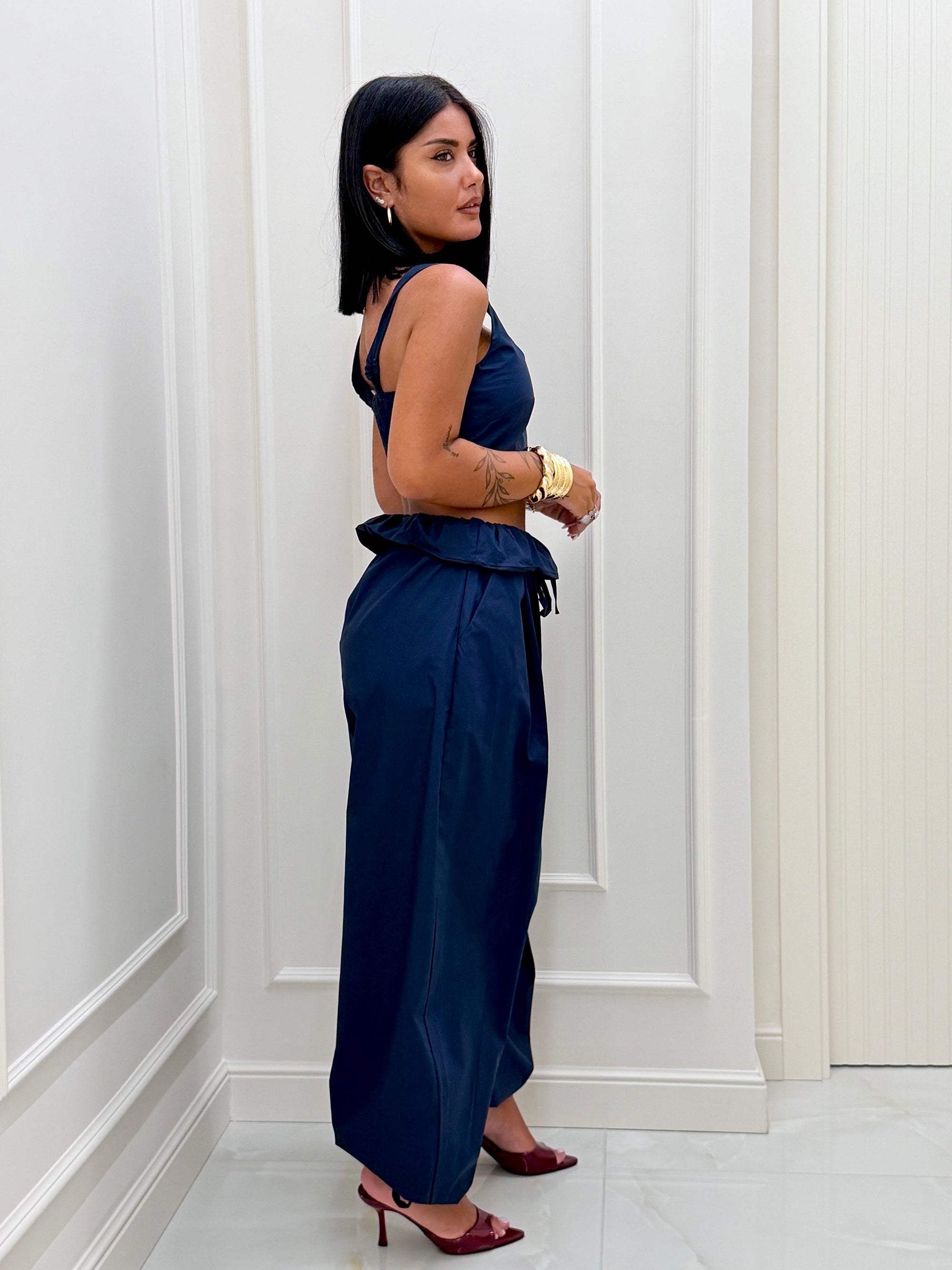 Coordinato Begona blu