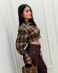 Camicia crop Alona