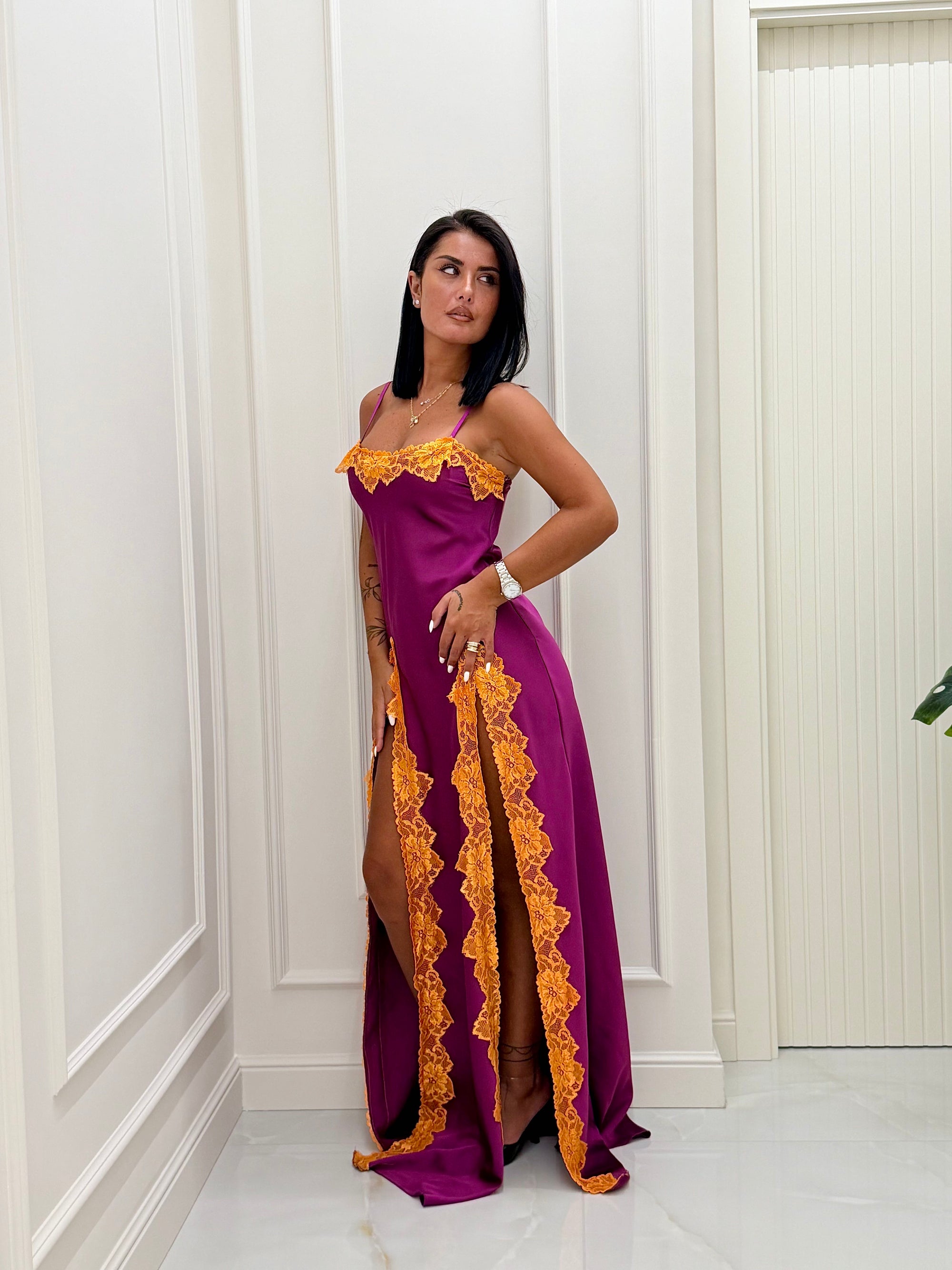 Dress Nurys magenta