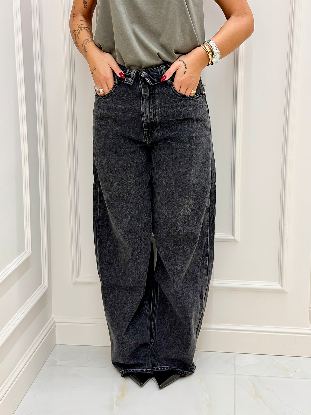 Denim Isa black