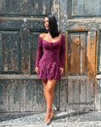 Dress dolly bordeaux