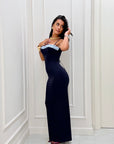 Dress Flora blu
