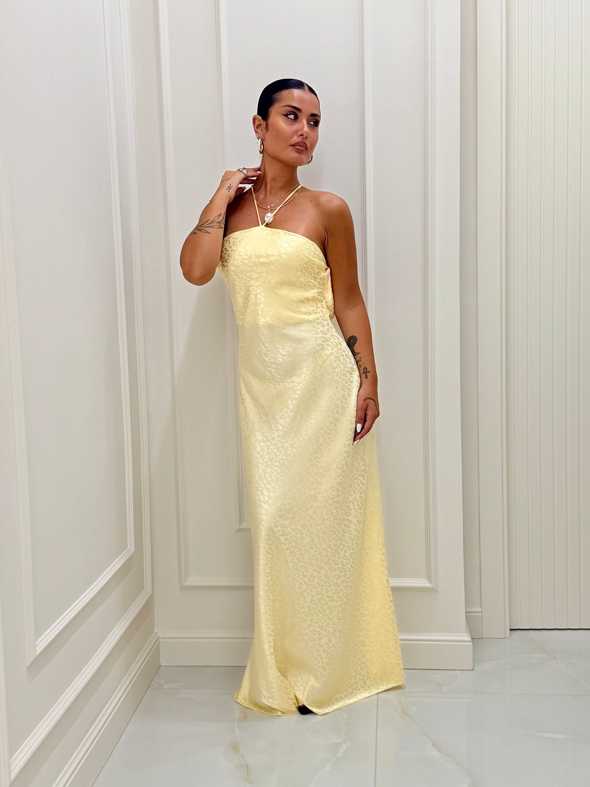 Dress Chika giallo