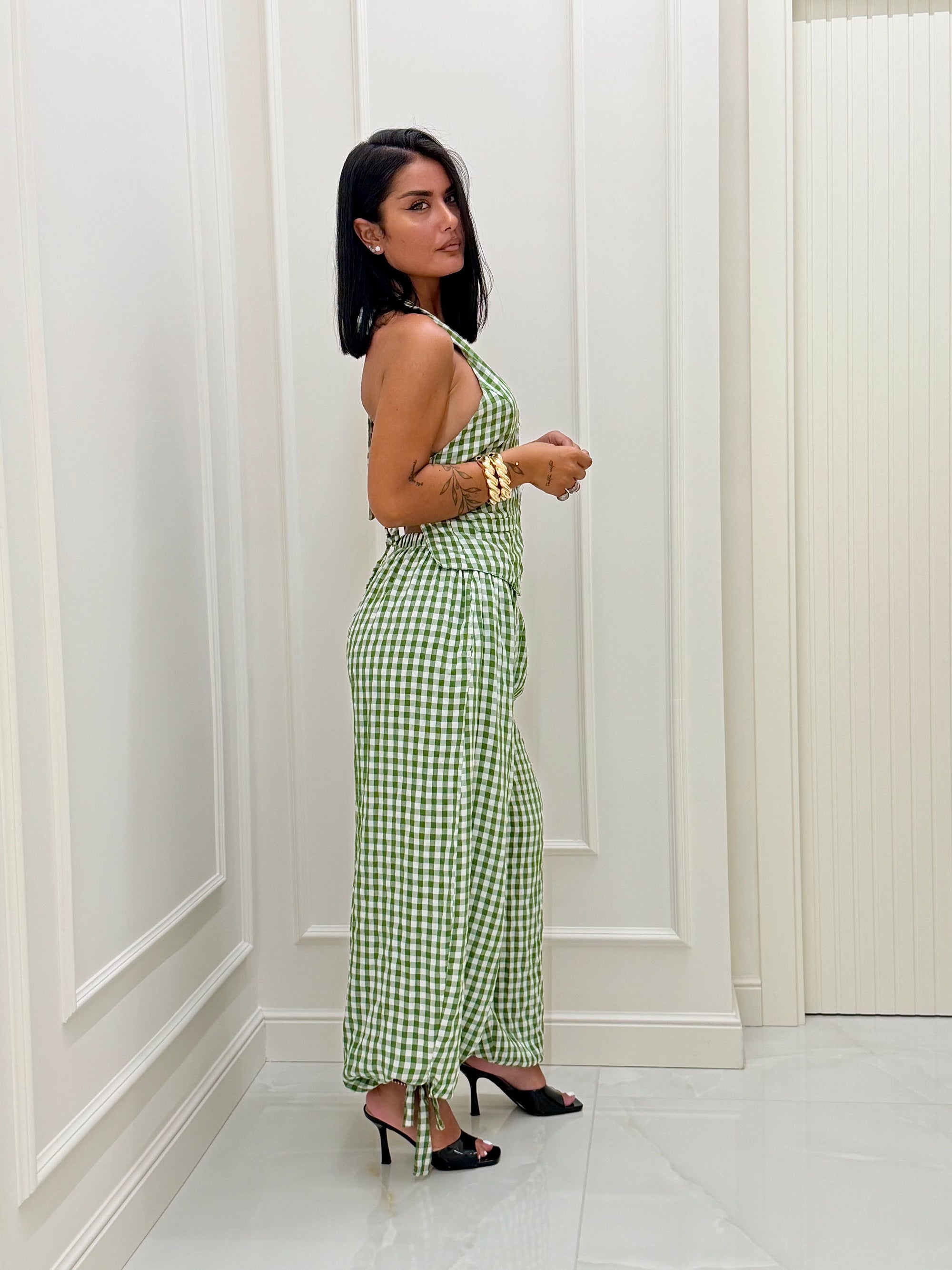 Coordinato Cleopatra verde