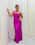 Dress Chika magenta