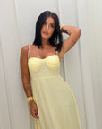 Dress Fresh Giallo