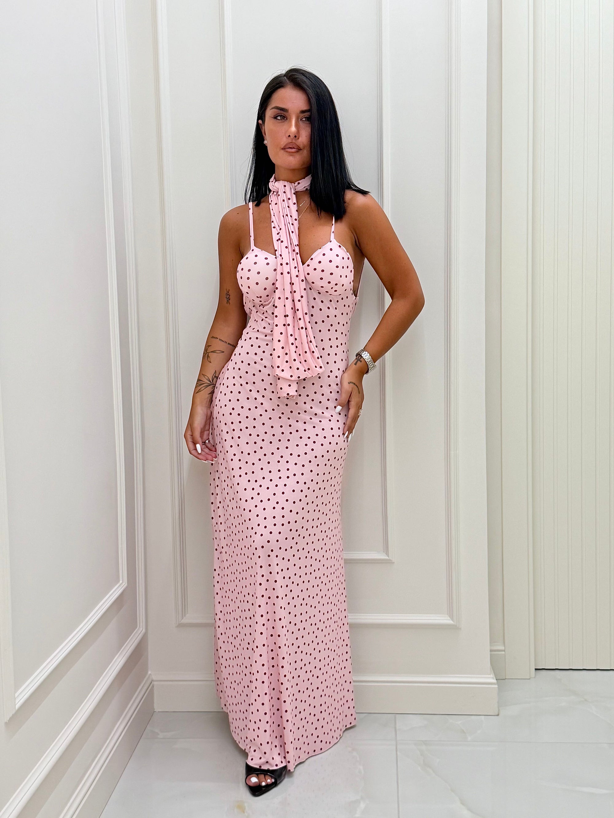 Dress Kalila Pois Rosa