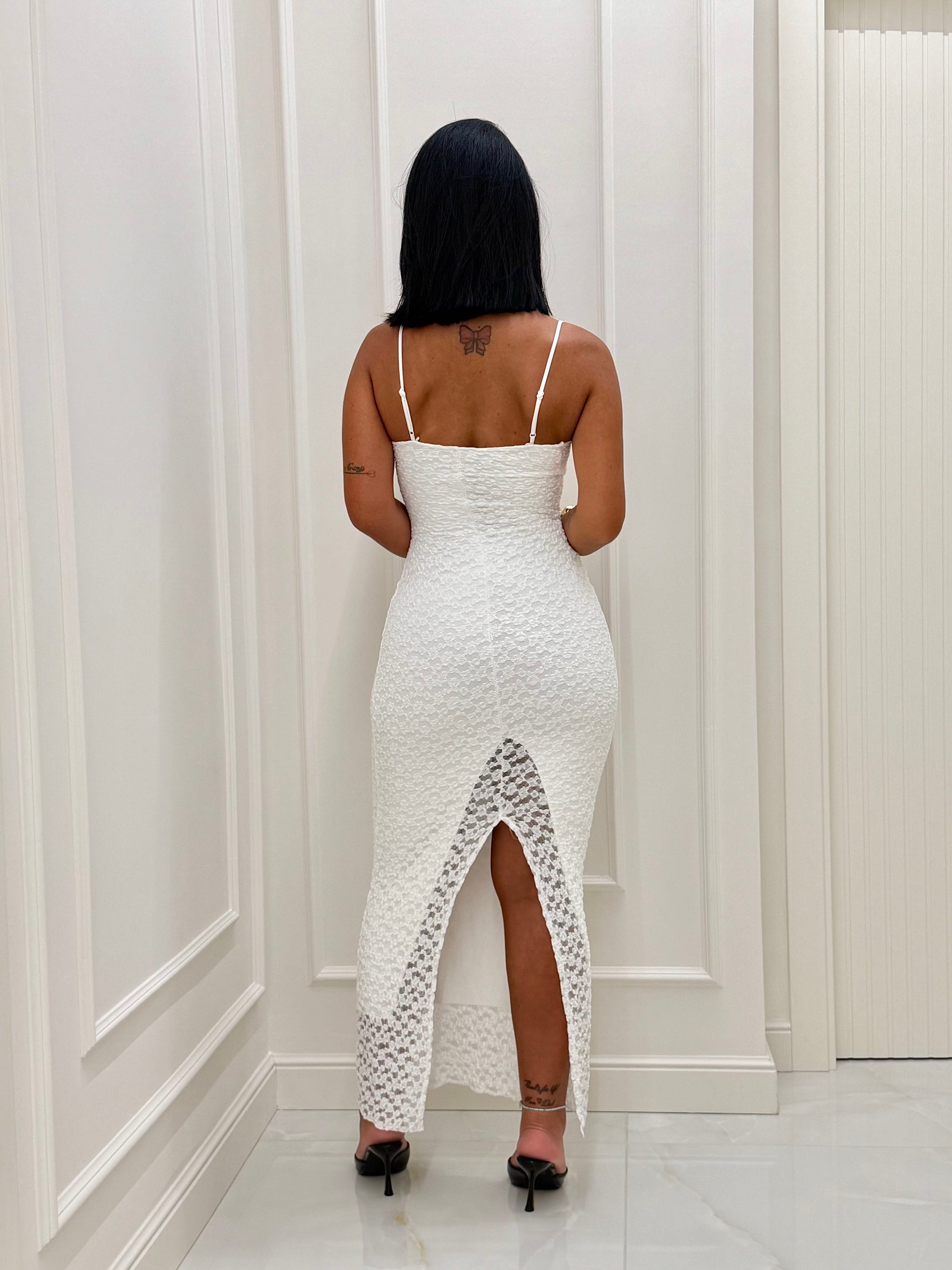 Vestito Carlota  Bianco