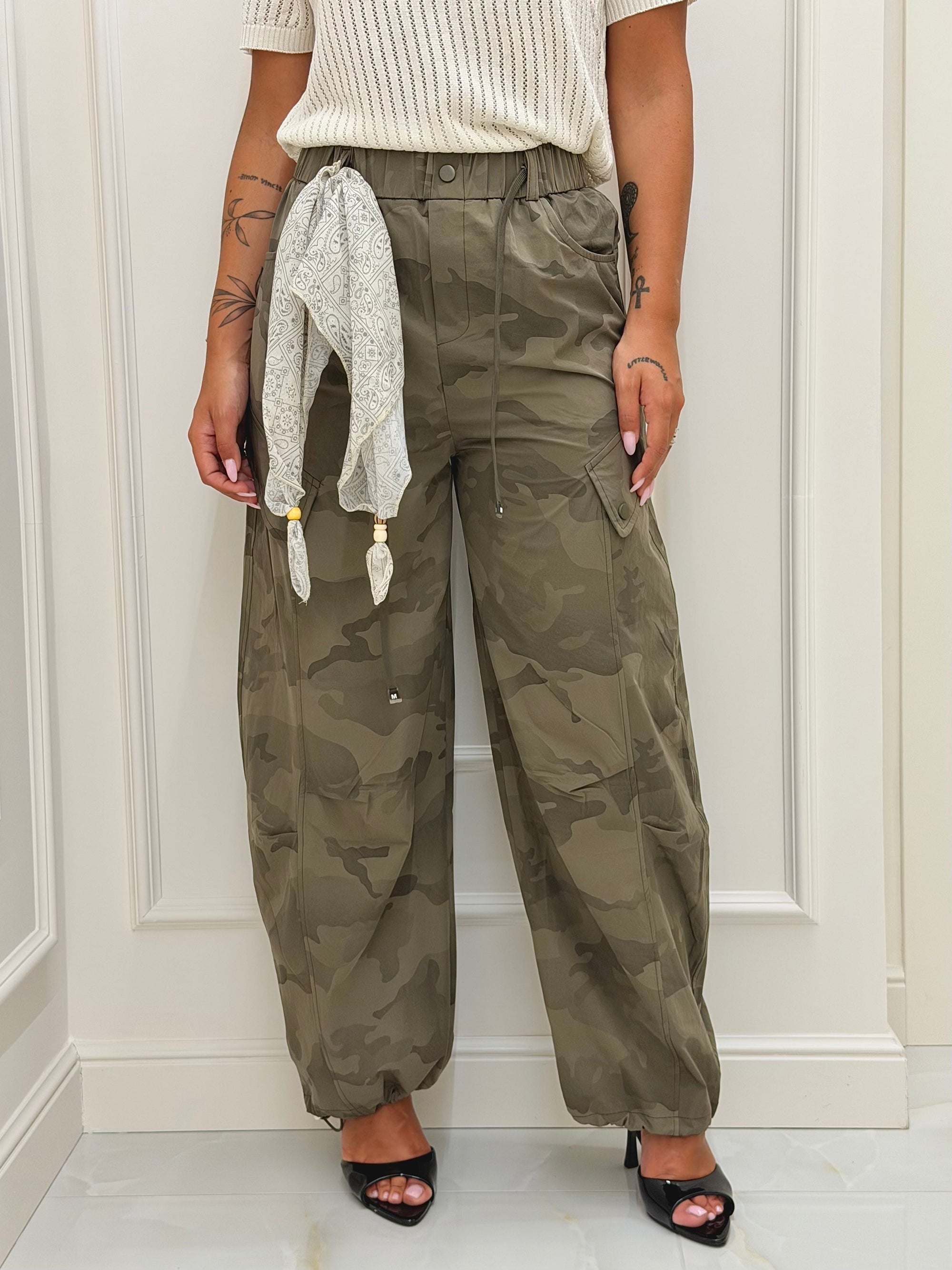 Pantalone Aury camouflage