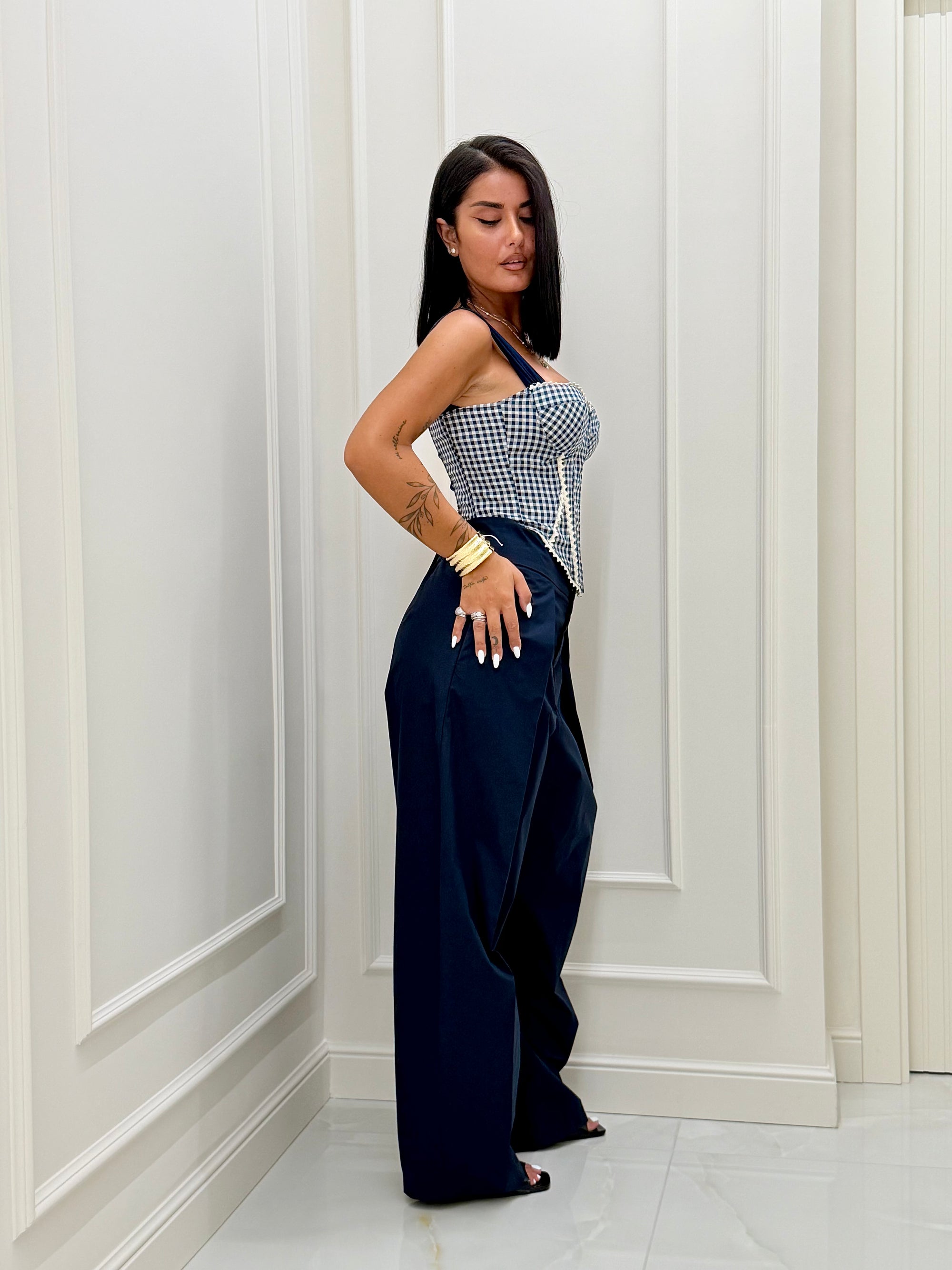 Pantalone Agar Blu